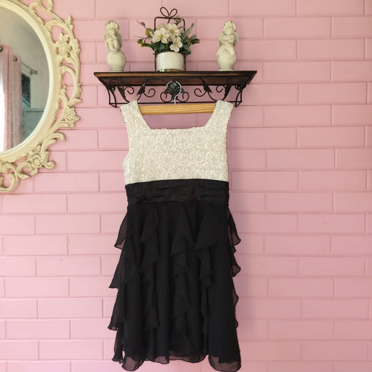 Vintage Ruffle Dress