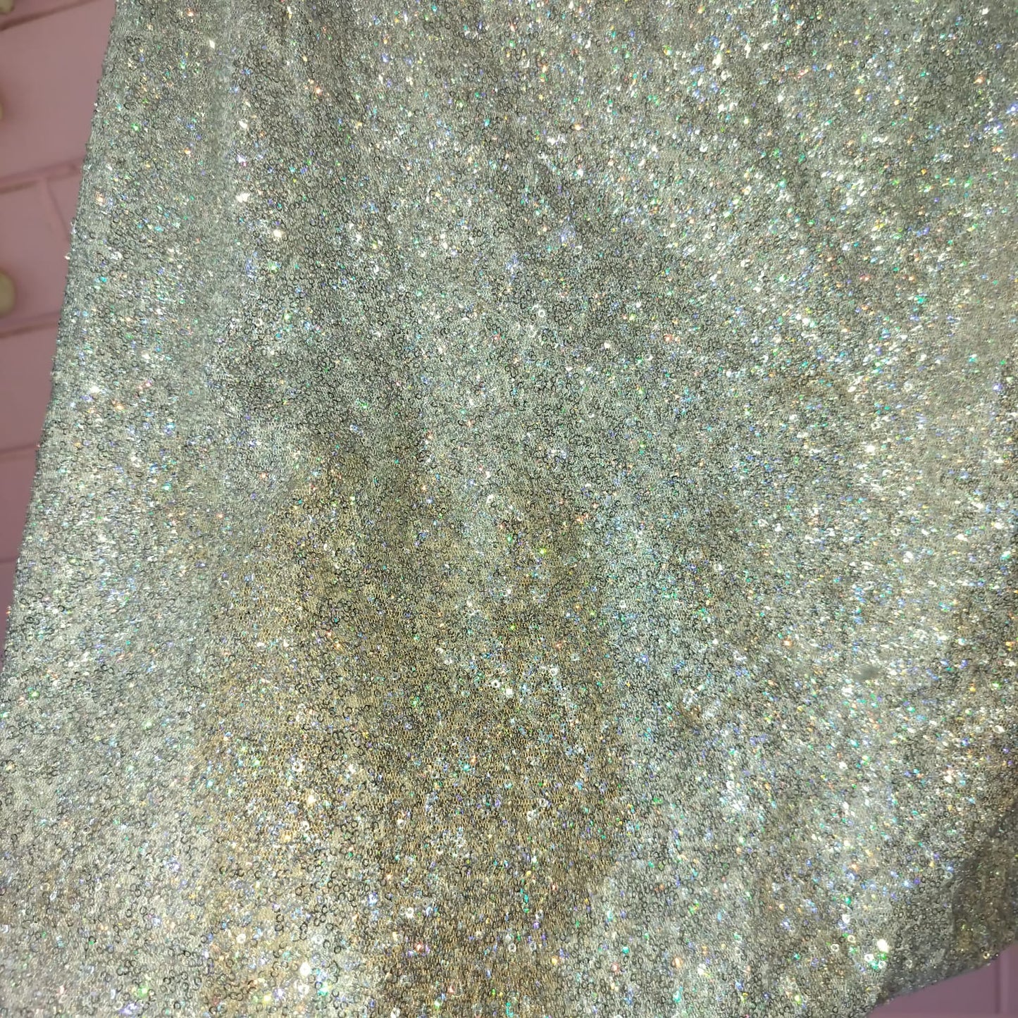 Silver Sequin Mini Skirt – Sparkly A-Line Party Skirt for Women